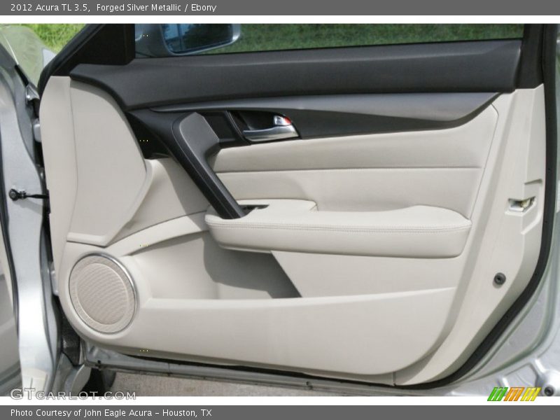 Forged Silver Metallic / Ebony 2012 Acura TL 3.5