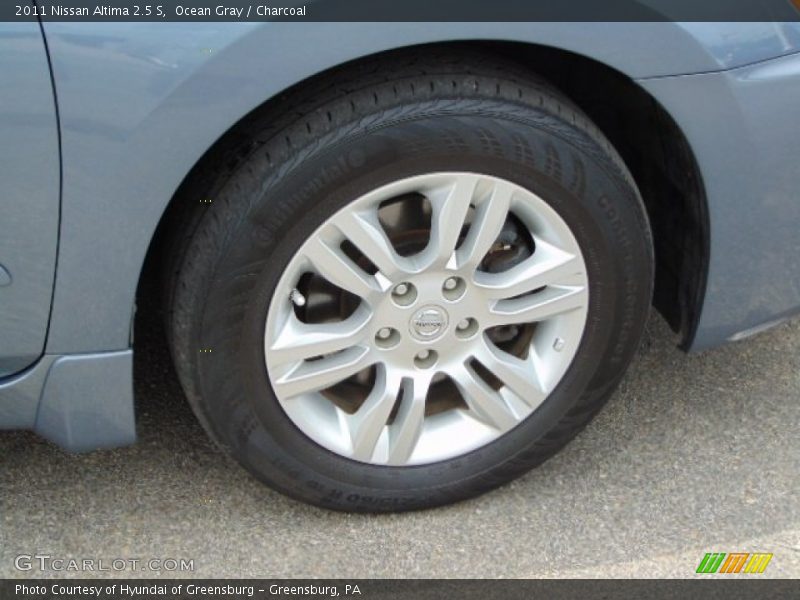 Ocean Gray / Charcoal 2011 Nissan Altima 2.5 S