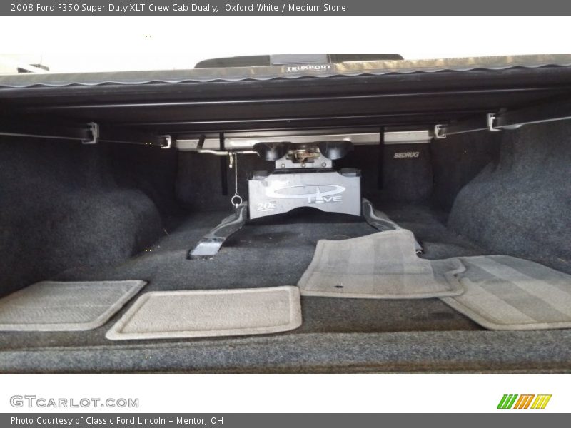 Oxford White / Medium Stone 2008 Ford F350 Super Duty XLT Crew Cab Dually