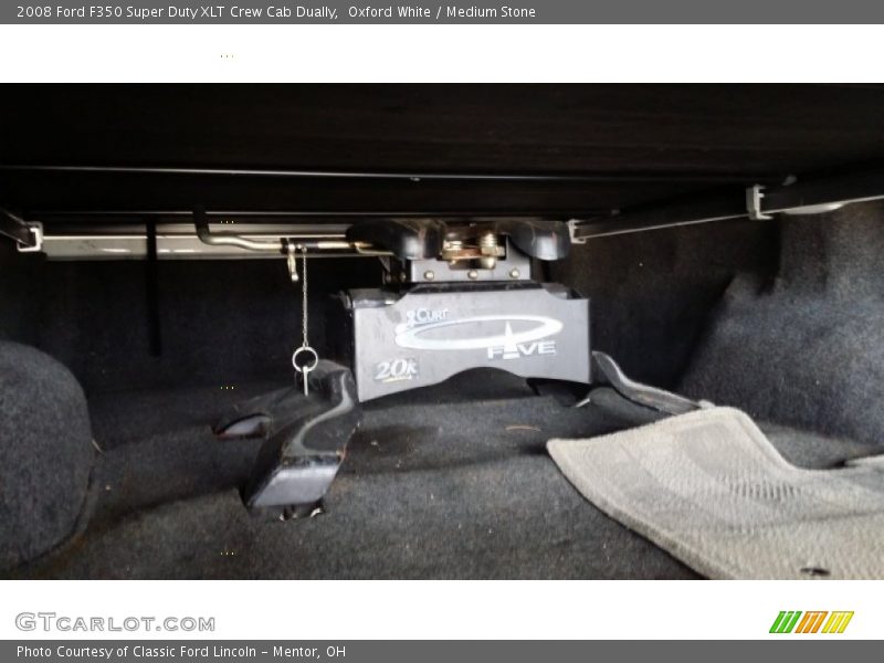 Oxford White / Medium Stone 2008 Ford F350 Super Duty XLT Crew Cab Dually