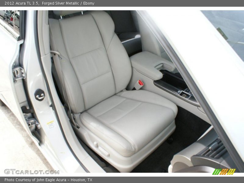 Forged Silver Metallic / Ebony 2012 Acura TL 3.5