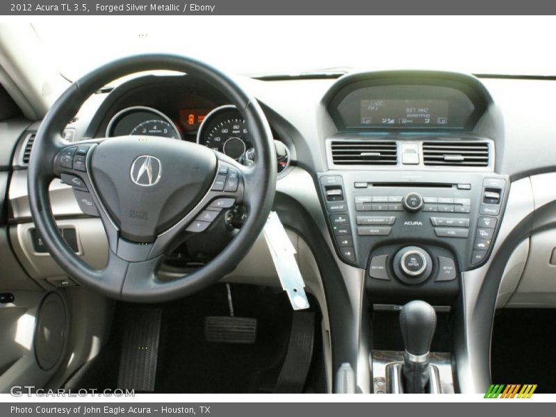 Forged Silver Metallic / Ebony 2012 Acura TL 3.5