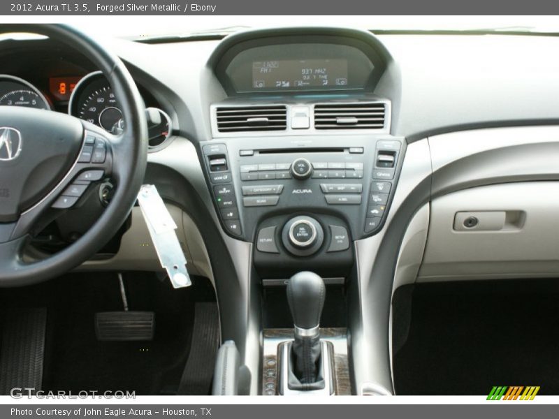 Forged Silver Metallic / Ebony 2012 Acura TL 3.5