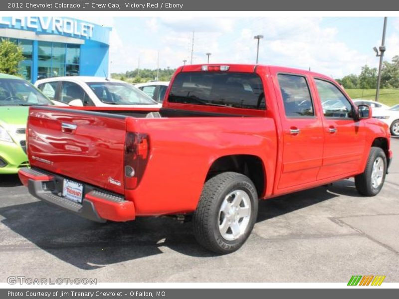 Victory Red / Ebony 2012 Chevrolet Colorado LT Crew Cab