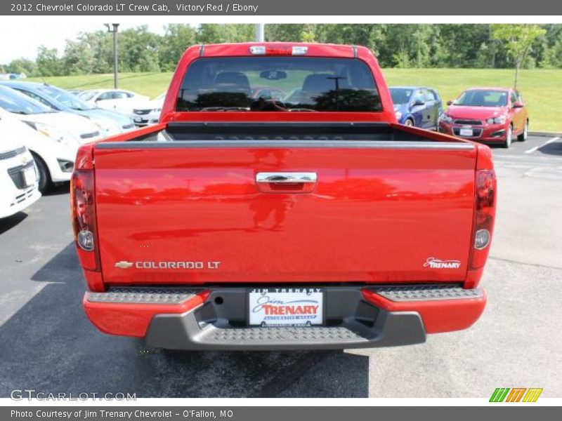 Victory Red / Ebony 2012 Chevrolet Colorado LT Crew Cab