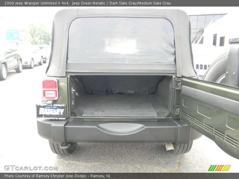 Jeep Green Metallic / Dark Slate Gray/Medium Slate Gray 2009 Jeep Wrangler Unlimited X 4x4