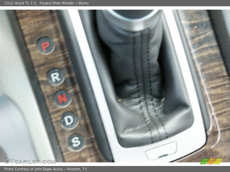 Forged Silver Metallic / Ebony 2012 Acura TL 3.5