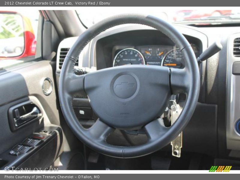 Victory Red / Ebony 2012 Chevrolet Colorado LT Crew Cab