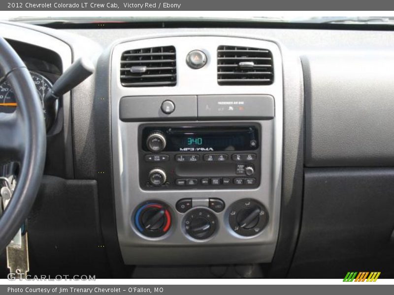 Victory Red / Ebony 2012 Chevrolet Colorado LT Crew Cab