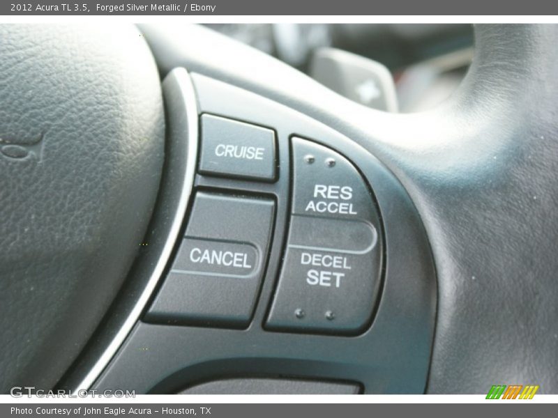 Forged Silver Metallic / Ebony 2012 Acura TL 3.5