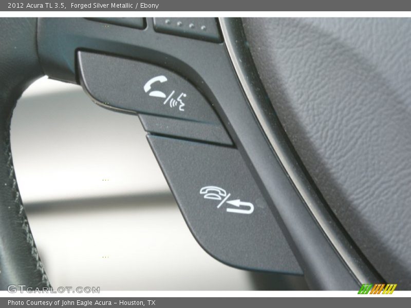 Forged Silver Metallic / Ebony 2012 Acura TL 3.5