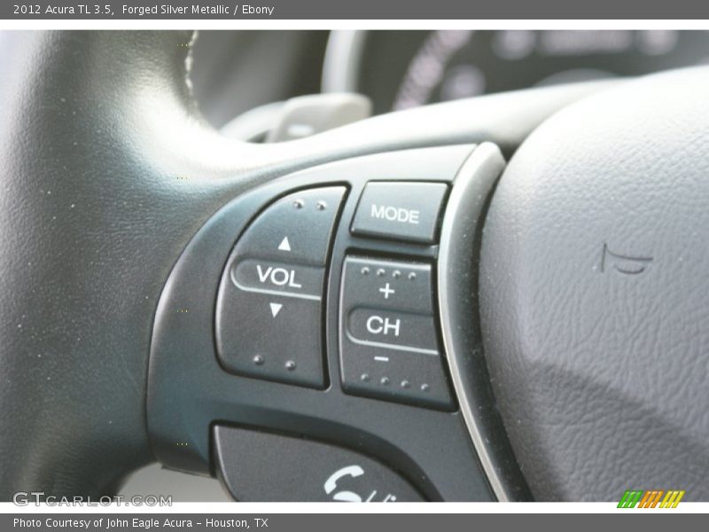 Forged Silver Metallic / Ebony 2012 Acura TL 3.5