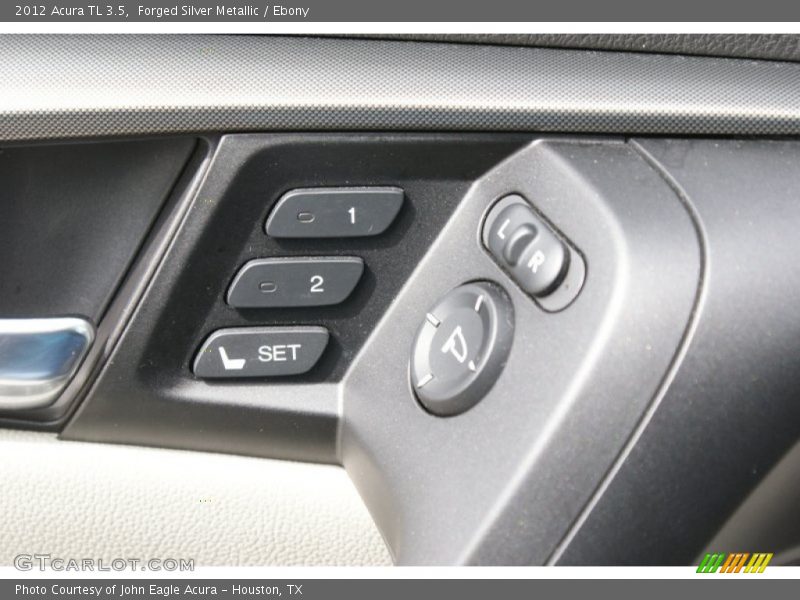 Forged Silver Metallic / Ebony 2012 Acura TL 3.5