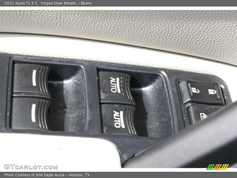 Forged Silver Metallic / Ebony 2012 Acura TL 3.5