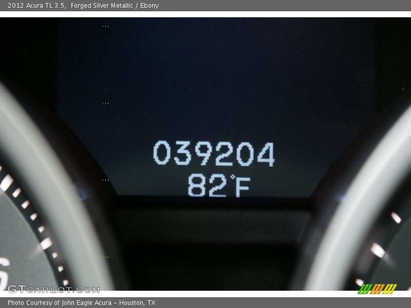 Forged Silver Metallic / Ebony 2012 Acura TL 3.5
