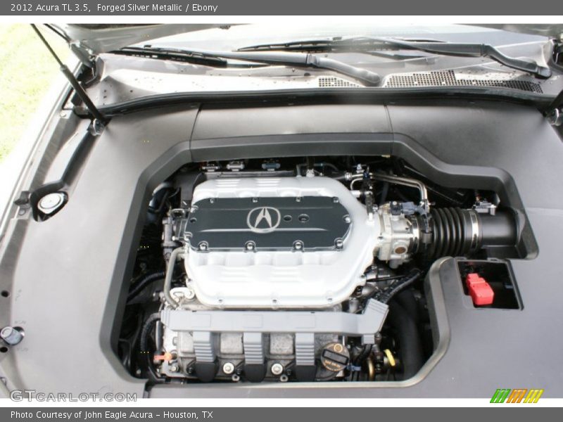 Forged Silver Metallic / Ebony 2012 Acura TL 3.5