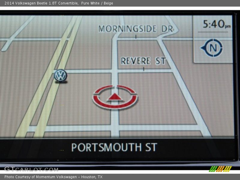 Pure White / Beige 2014 Volkswagen Beetle 1.8T Convertible