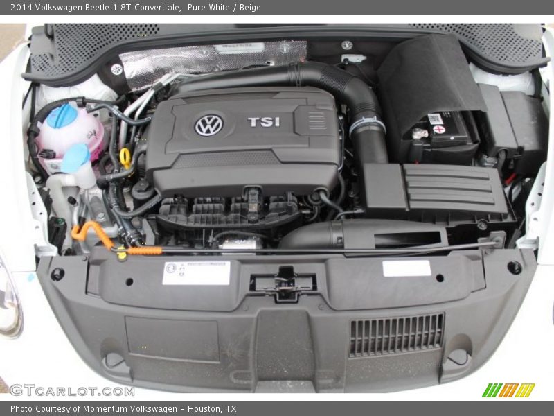 Pure White / Beige 2014 Volkswagen Beetle 1.8T Convertible