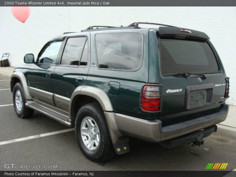 Imperial Jade Mica / Oak 2000 Toyota 4Runner Limited 4x4