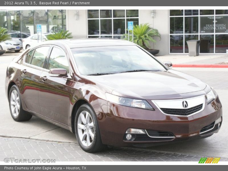 Basque Red Pearl / Parchment 2012 Acura TL 3.5