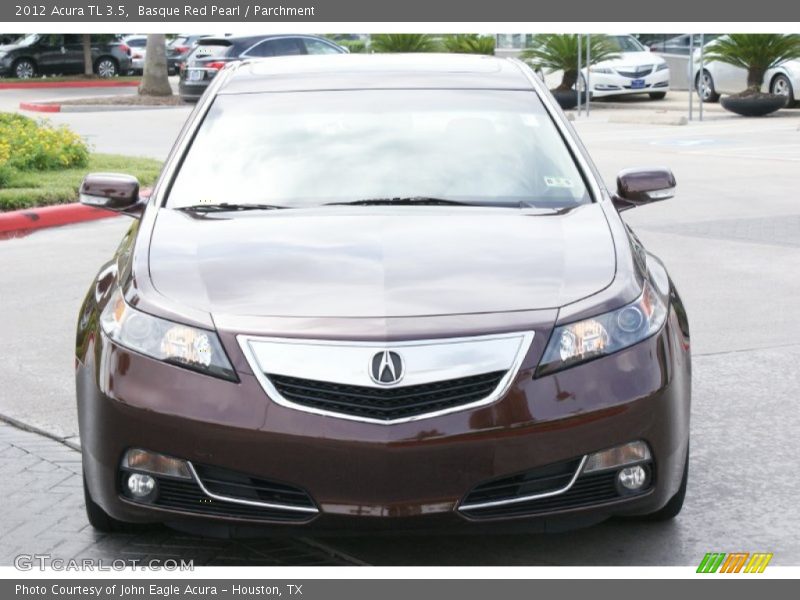 Basque Red Pearl / Parchment 2012 Acura TL 3.5