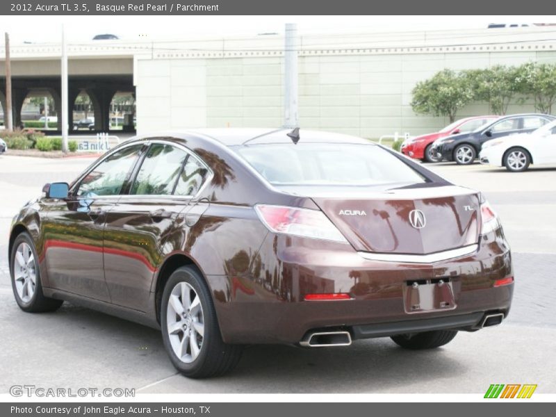 Basque Red Pearl / Parchment 2012 Acura TL 3.5