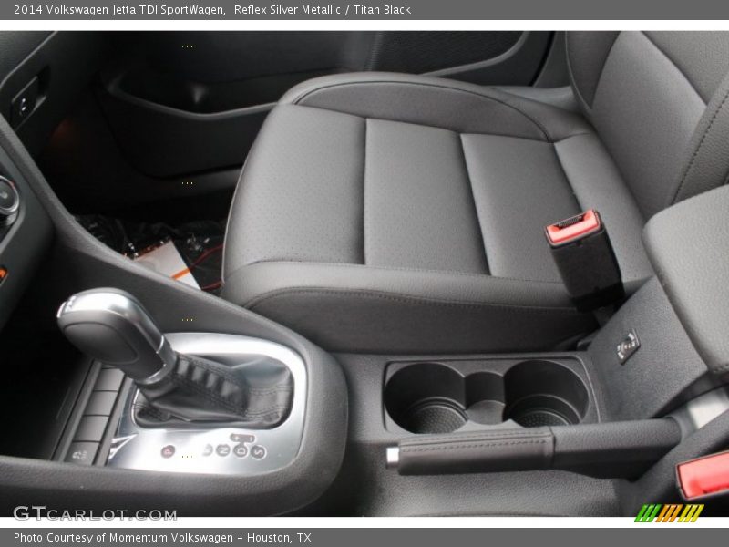 Reflex Silver Metallic / Titan Black 2014 Volkswagen Jetta TDI SportWagen