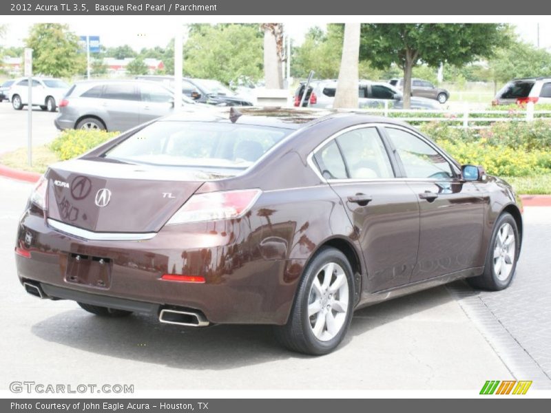Basque Red Pearl / Parchment 2012 Acura TL 3.5