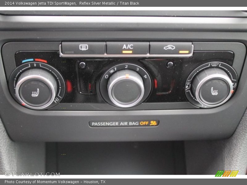 Reflex Silver Metallic / Titan Black 2014 Volkswagen Jetta TDI SportWagen