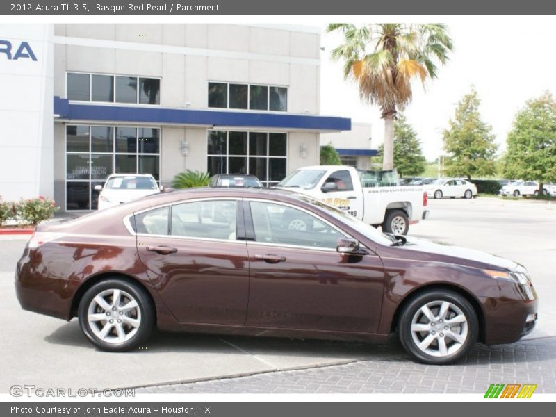 Basque Red Pearl / Parchment 2012 Acura TL 3.5
