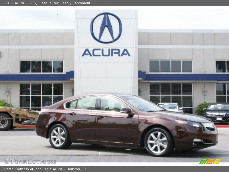 Basque Red Pearl / Parchment 2012 Acura TL 3.5