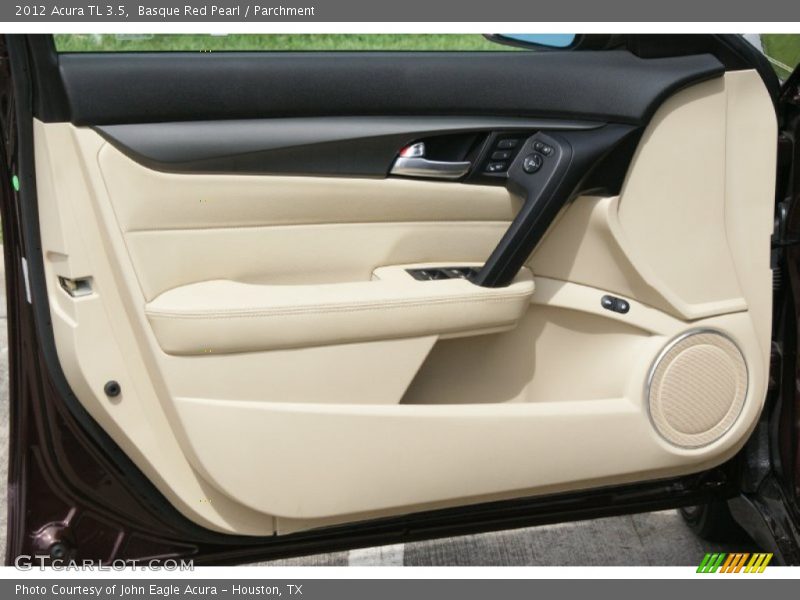 Basque Red Pearl / Parchment 2012 Acura TL 3.5