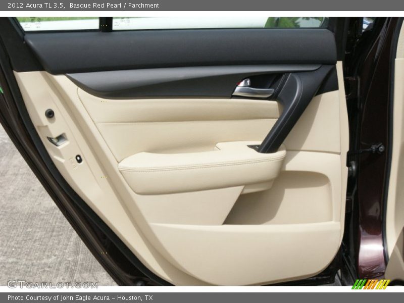 Basque Red Pearl / Parchment 2012 Acura TL 3.5