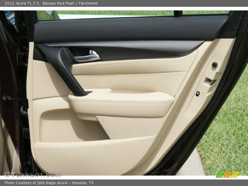 Basque Red Pearl / Parchment 2012 Acura TL 3.5