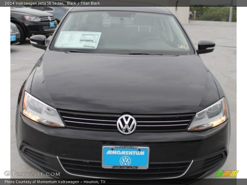 Black / Titan Black 2014 Volkswagen Jetta SE Sedan
