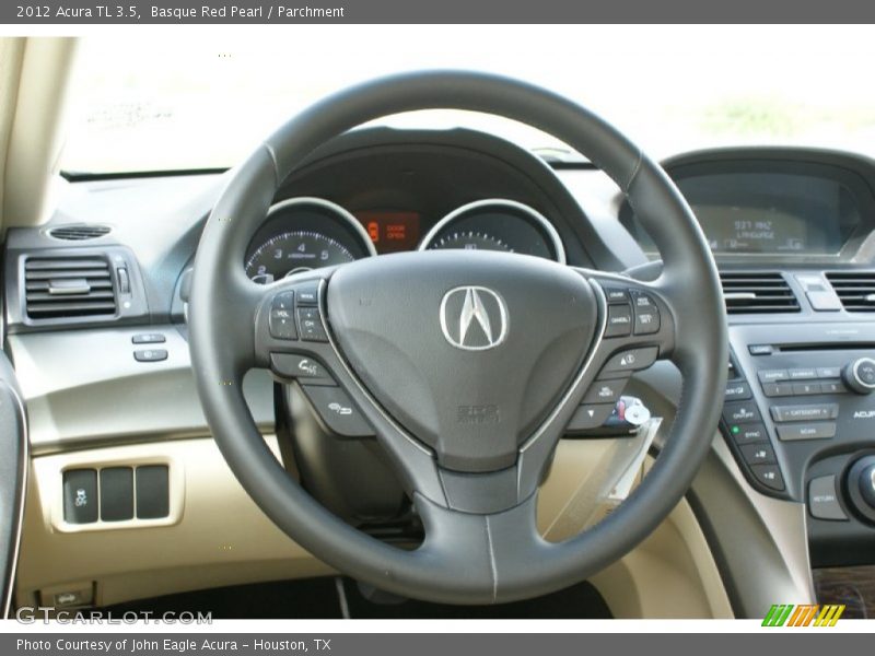 Basque Red Pearl / Parchment 2012 Acura TL 3.5