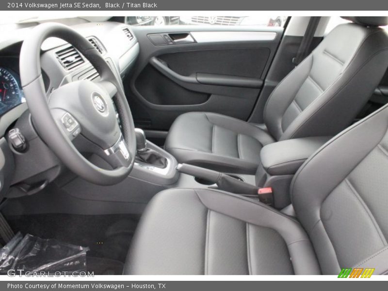 Black / Titan Black 2014 Volkswagen Jetta SE Sedan