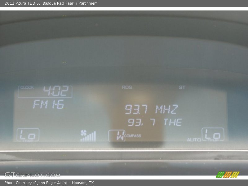 Basque Red Pearl / Parchment 2012 Acura TL 3.5