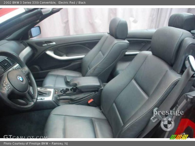 Electric Red / Black 2002 BMW 3 Series 330i Convertible