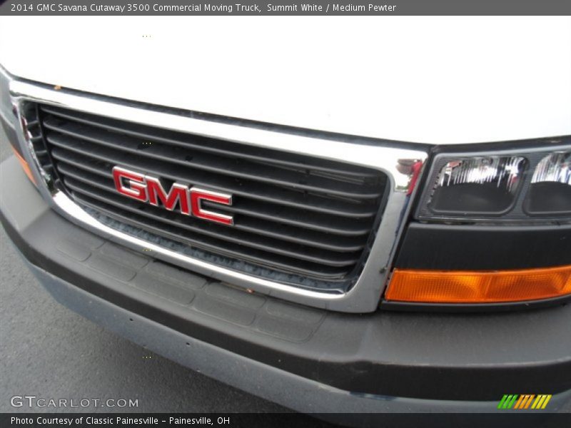 Summit White / Medium Pewter 2014 GMC Savana Cutaway 3500 Commercial Moving Truck