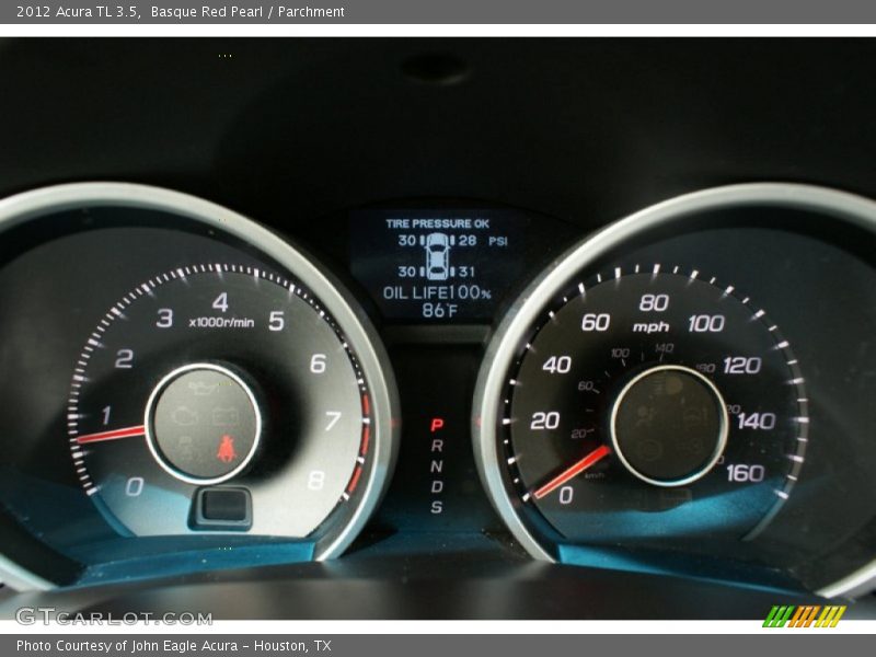 Basque Red Pearl / Parchment 2012 Acura TL 3.5