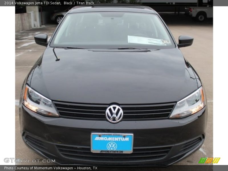 Black / Titan Black 2014 Volkswagen Jetta TDI Sedan