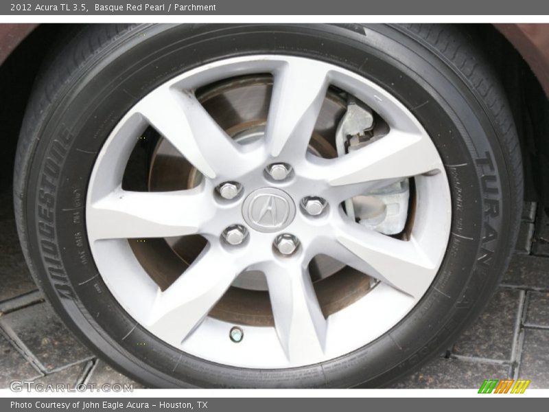 Basque Red Pearl / Parchment 2012 Acura TL 3.5