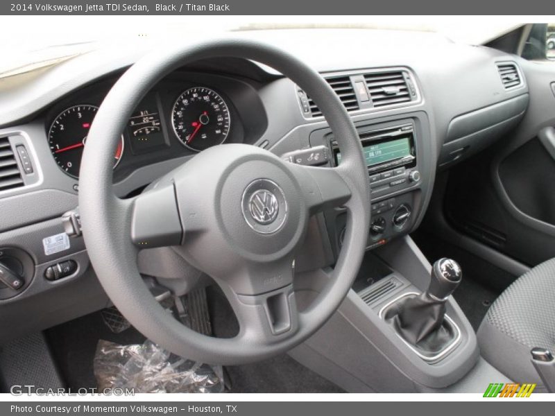 Black / Titan Black 2014 Volkswagen Jetta TDI Sedan