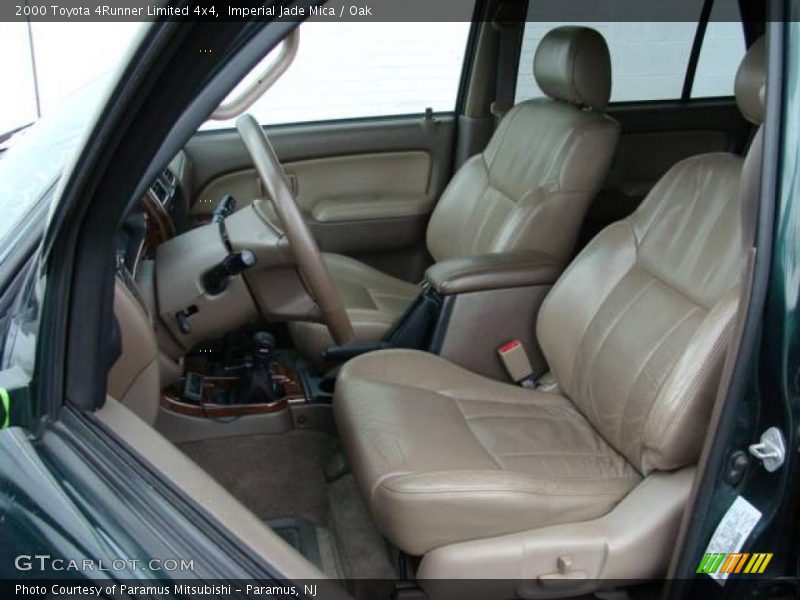 Imperial Jade Mica / Oak 2000 Toyota 4Runner Limited 4x4