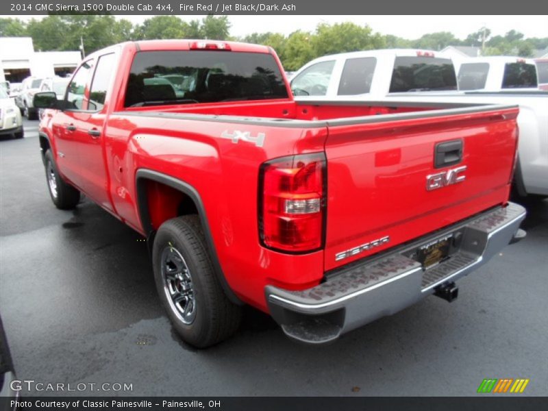 Fire Red / Jet Black/Dark Ash 2014 GMC Sierra 1500 Double Cab 4x4