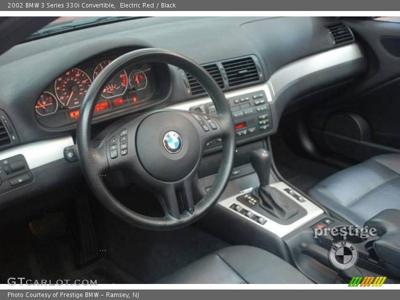 Electric Red / Black 2002 BMW 3 Series 330i Convertible