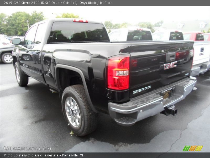 Onyx Black / Jet Black 2015 GMC Sierra 2500HD SLE Double Cab 4x4