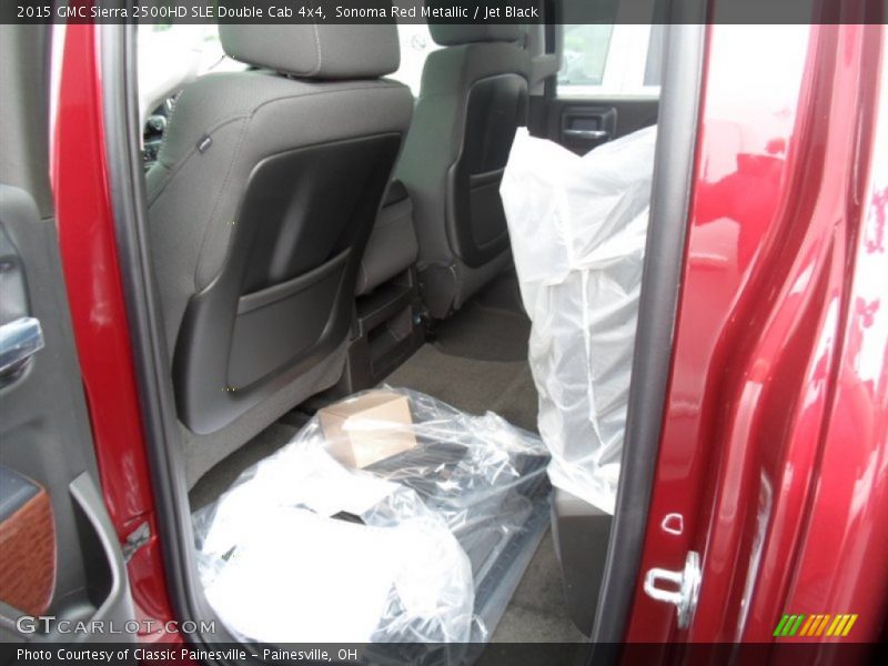 Sonoma Red Metallic / Jet Black 2015 GMC Sierra 2500HD SLE Double Cab 4x4
