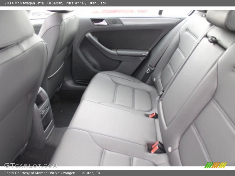 Pure White / Titan Black 2014 Volkswagen Jetta TDI Sedan